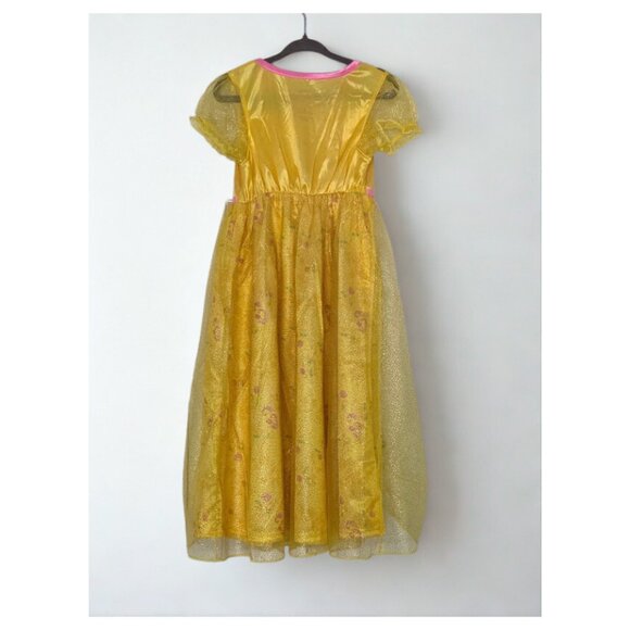 NEW Disney Princess Belle Short Sleeve Nightgown Pajama Size 4 - Picture 3 of 5